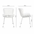Kick Garden Chair Lot - White