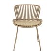 Set of 4 Kick Garden Chair Lot - Beige