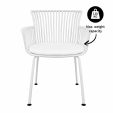 Kick Otis Garden Chair - White