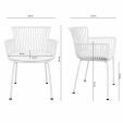 Kick Otis Garden Chair - White