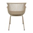 Set of 4 Kick Otis Garden Chair - Beige
