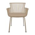 Set of 6 Kick Otis Garden Chair - Beige