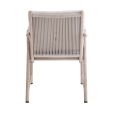 Set of 6 Kick Sia Garden Chair - Beige