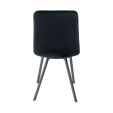 Set of 2 Kick Monz Dining Chair - Black