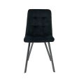 Set of 2 Kick Monz Dining Chair - Black