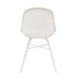 Set of 4 Kick Sol Garden Chair - White
