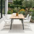 Set of 4 Kick Sol Garden Chair - White
