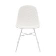 Set of 4 Kick Sol Garden Chair - White