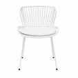 Set of 6 Kick Garden Chair Lot - White