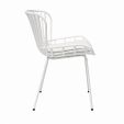 Set of 6 Kick Garden Chair Lot - White