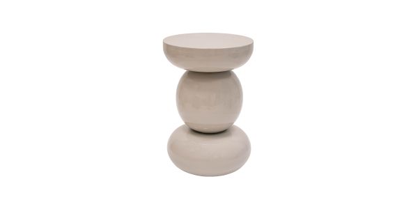 Kick side table Cato - Beige