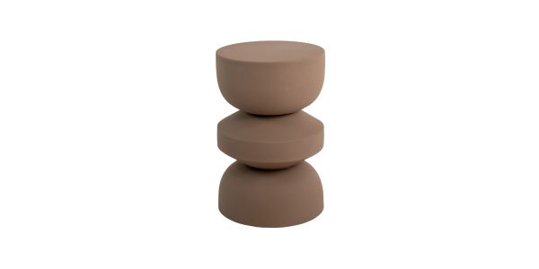 Kick side table Jon - Brown