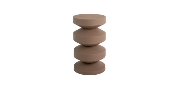Kick side table Nio - Brown