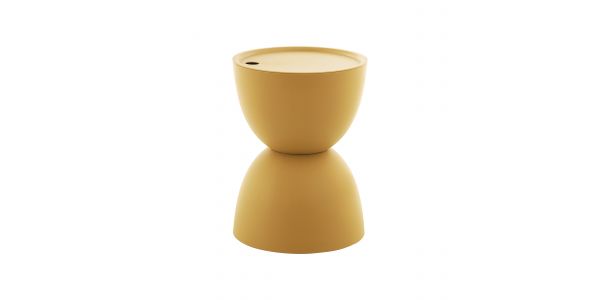 Kick Side table Tess - Yellow