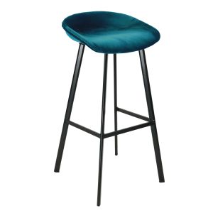 Kick Bar Stool Finn - 80cm - Blue