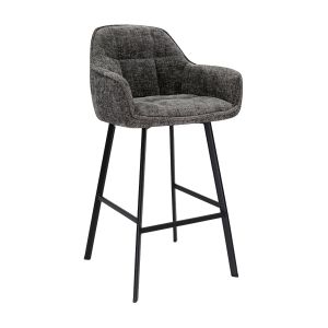 Kick Bar Stool Lynn - Dark Grey