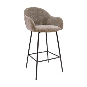 Kick Bar stool Mats - Taupe