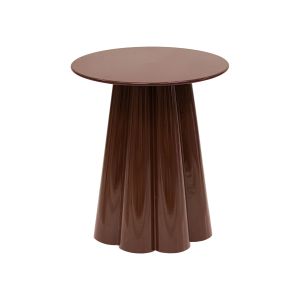 Kick side table Ida - M - Brown