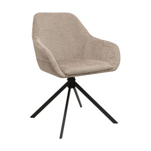 Kick swivel chair Jule - Beige