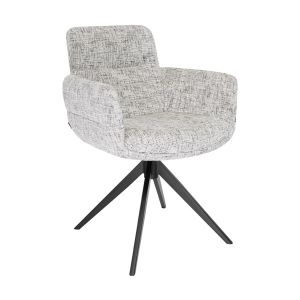 Kick swivel chair Liva - Grey