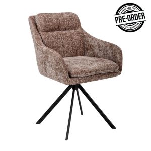 Kick swivel chair Milan - Taupe