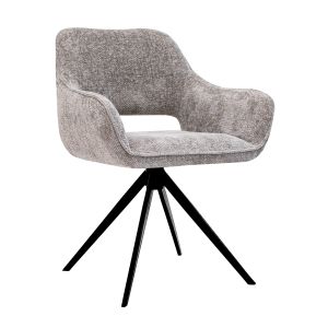 Kick swivel chair Nori - Grey