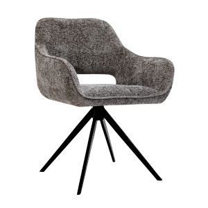 Kick swivel chair Nori - Dark Grey