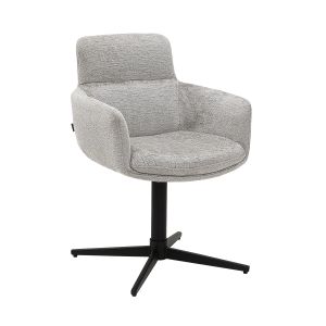 Kick swivel chair Noud - Grey