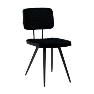 Kick dining chair Toby - Black