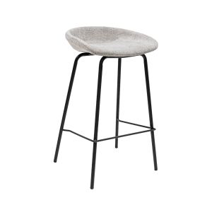 Kick Bar Stool Riga - 70cm - Grey