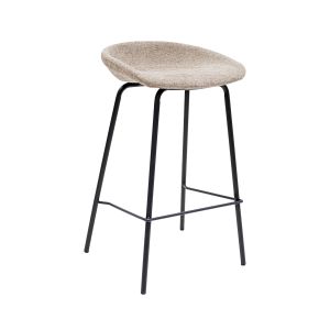 Kick Bar Stool Riga - 70cm - Taupe