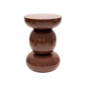 Kick side table Cato - Brown