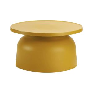 Kick Side table Elio - Yellow