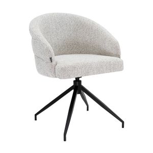 Kick swivel chair Ava - Grey