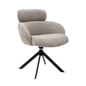 Kick swivel chair Kian - Grey