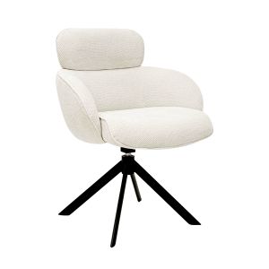 Kick swivel chair Kian - Crème