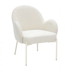Kick armchair Bronx - Crème