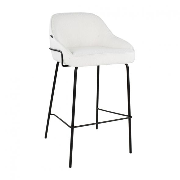 Kick Bar stool Sepp - White