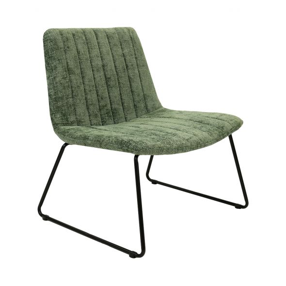 Kick armchair James - Green