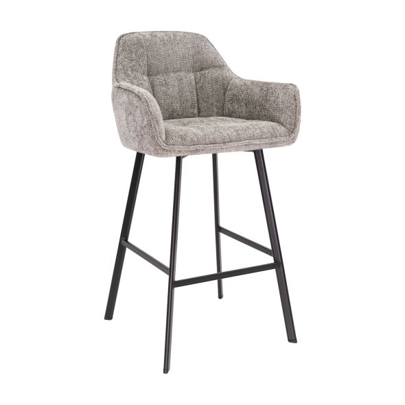 Kick Bar Stool Lynn - Grey