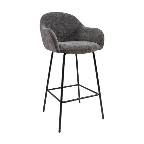 Kick Bar stool Mats - Dark Grey