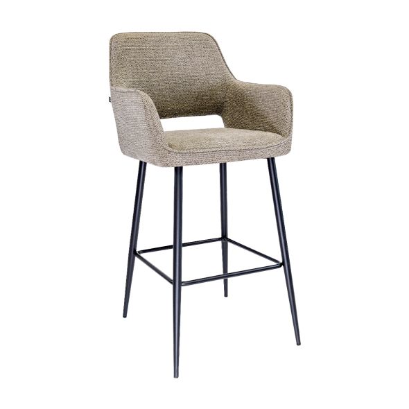 Kick Bar Stool Yoni - Taupe