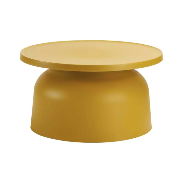Kick Side table Elio - Yellow