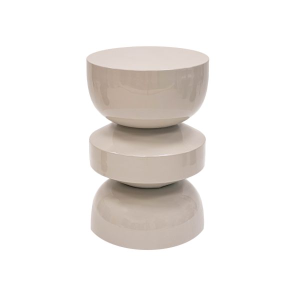 Kick side table Esra - Beige