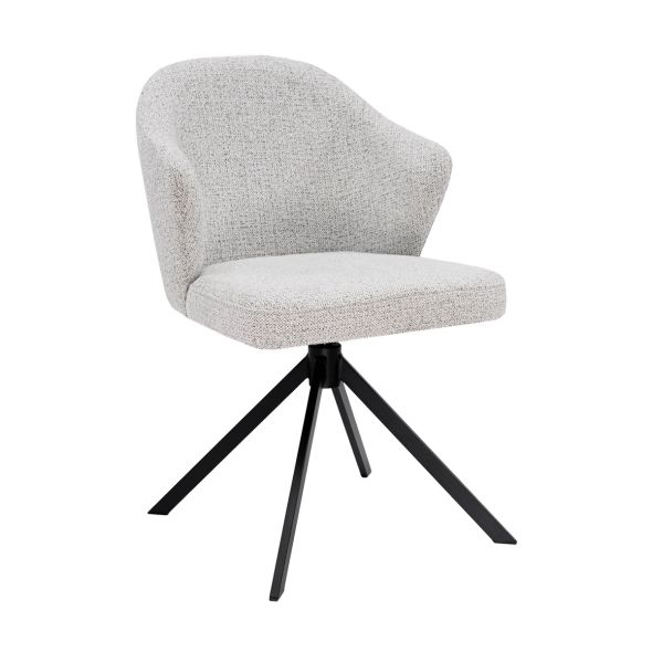 Kick swivel chair Liz - Grey