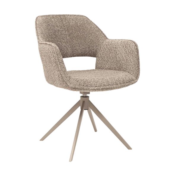 Kick swivel chair Owen - Beige