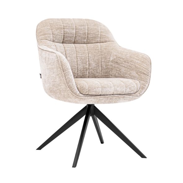 Kick swivel chair Stan - Beige