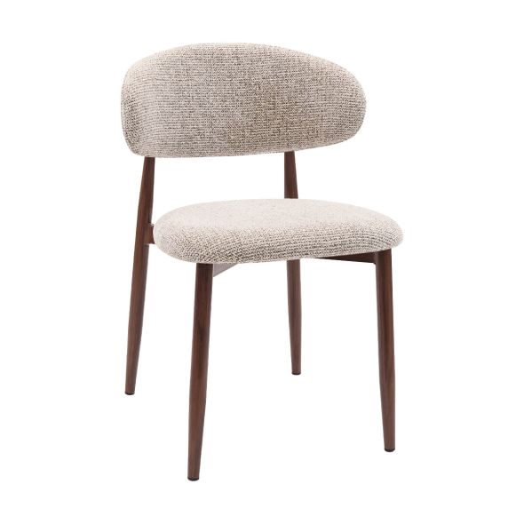 Kick dining chair Yuka - Taupe