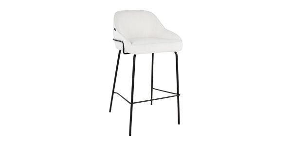 Kick Bar stool Sepp - White