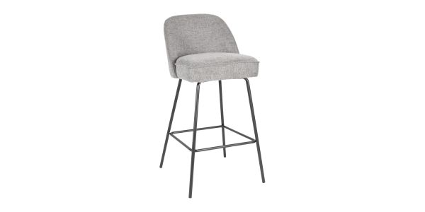 Kick Bar stool Lucy - Dark Grey